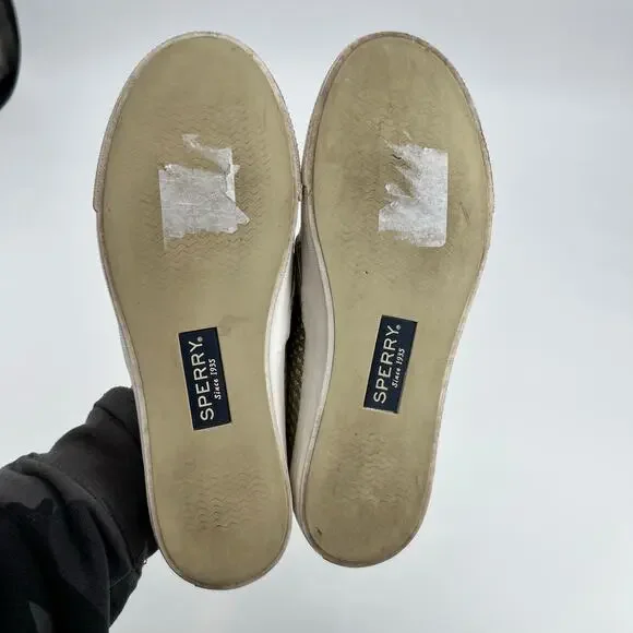 Gold Slip-On Women Shoes - Picture 6 of 8